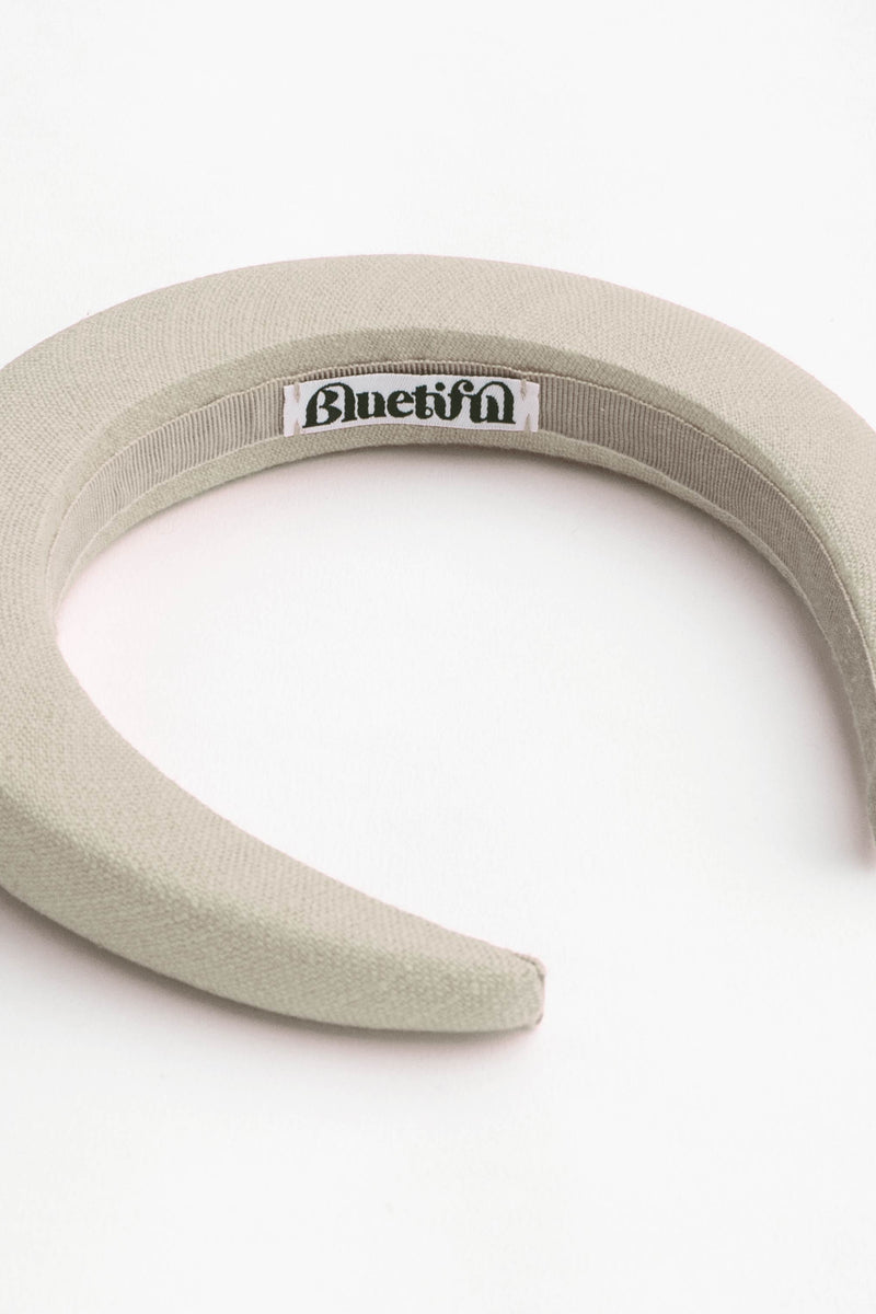 LINEN HEADBAND - NATURAL