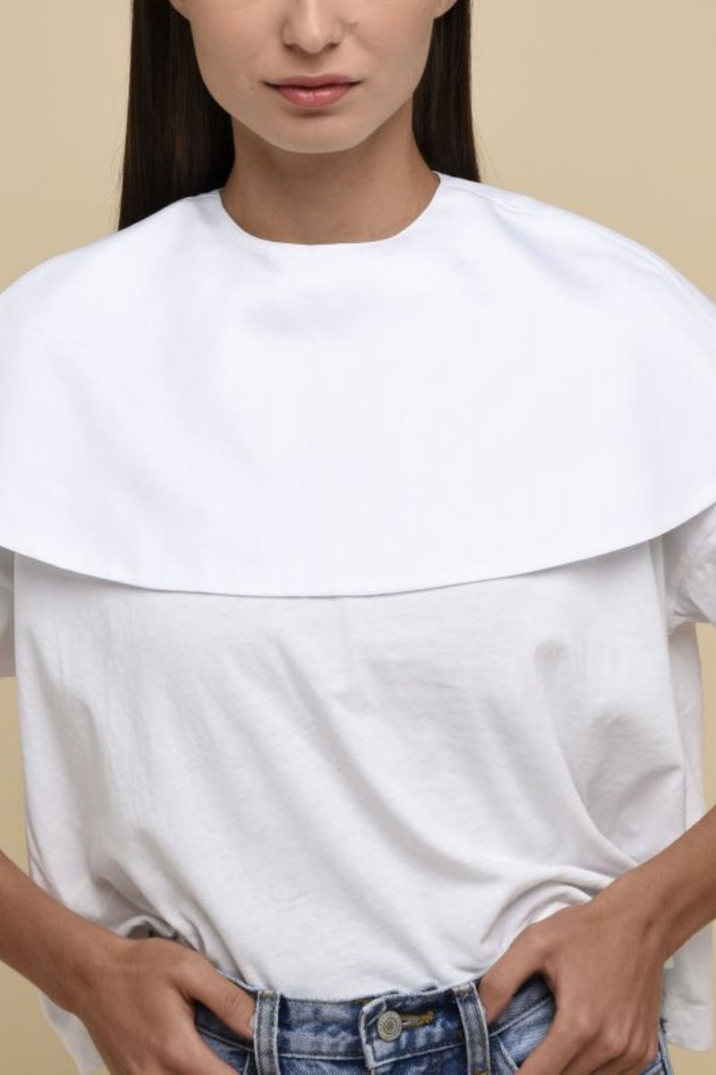 CAPE COLLAR - WHITE
