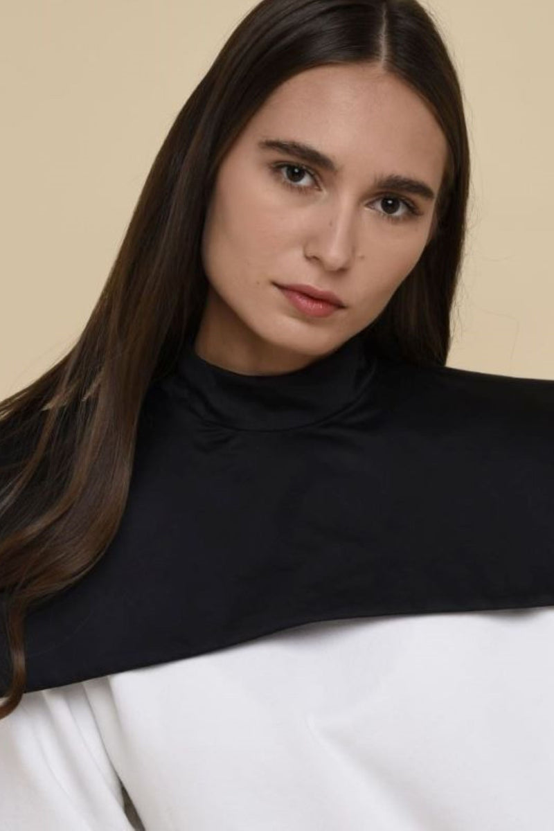 RECTANGULAR COLLAR - BLACK