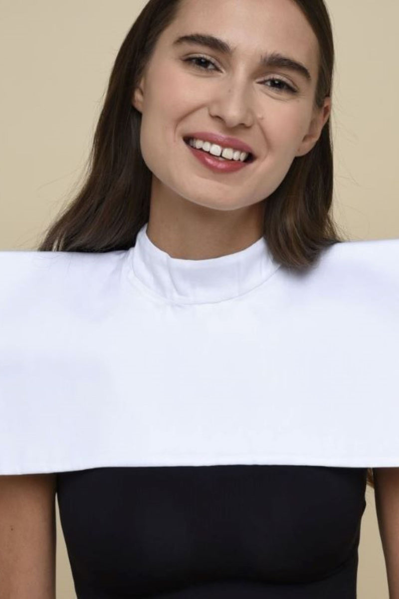 RECTANGULAR COLLAR - WHITE