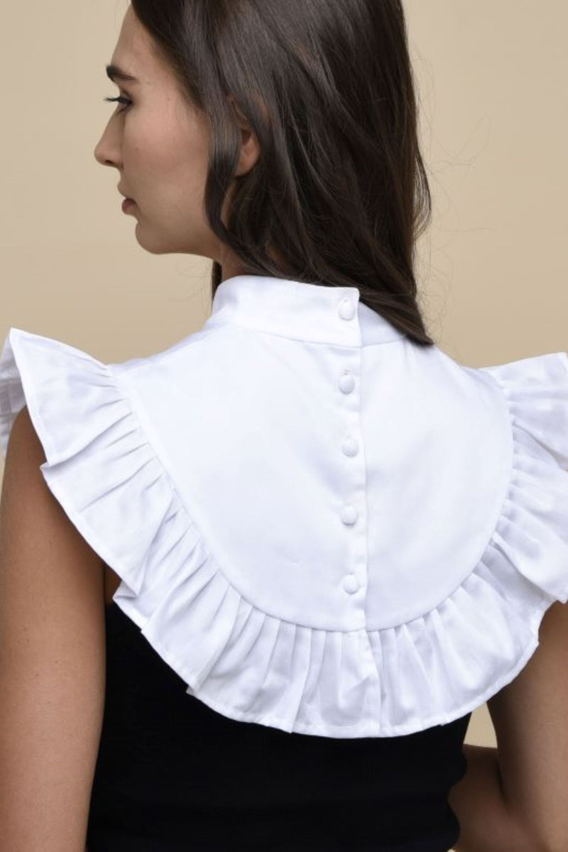 TRIANGULAR COLLAR - WHITE