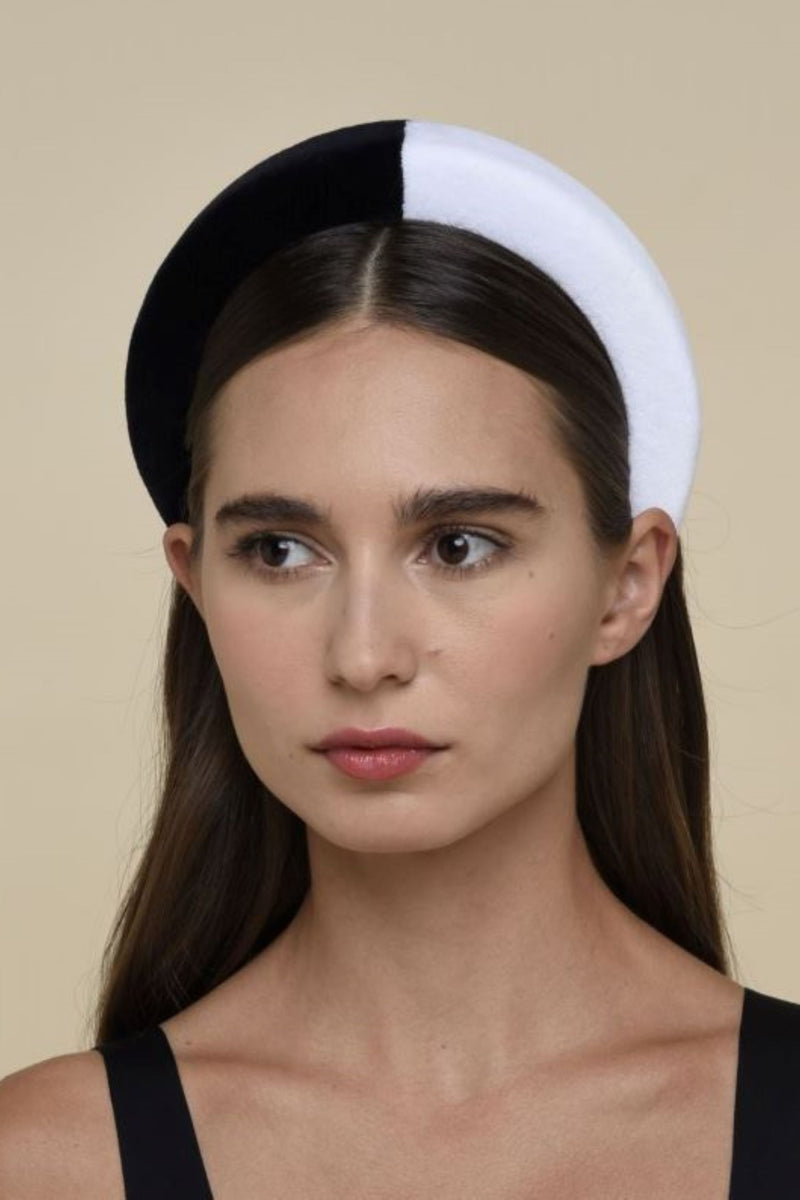 BICOLOR - vertical WHITE/BLACK