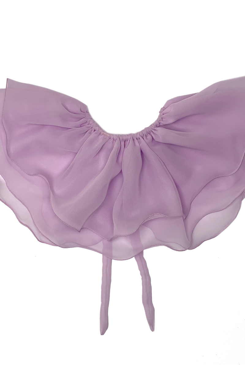 CHIFFON COLLAR - LILAC