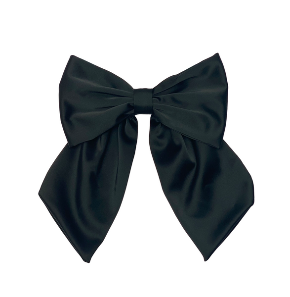 MAXI BOW - BLACK – Bluetiful Milano